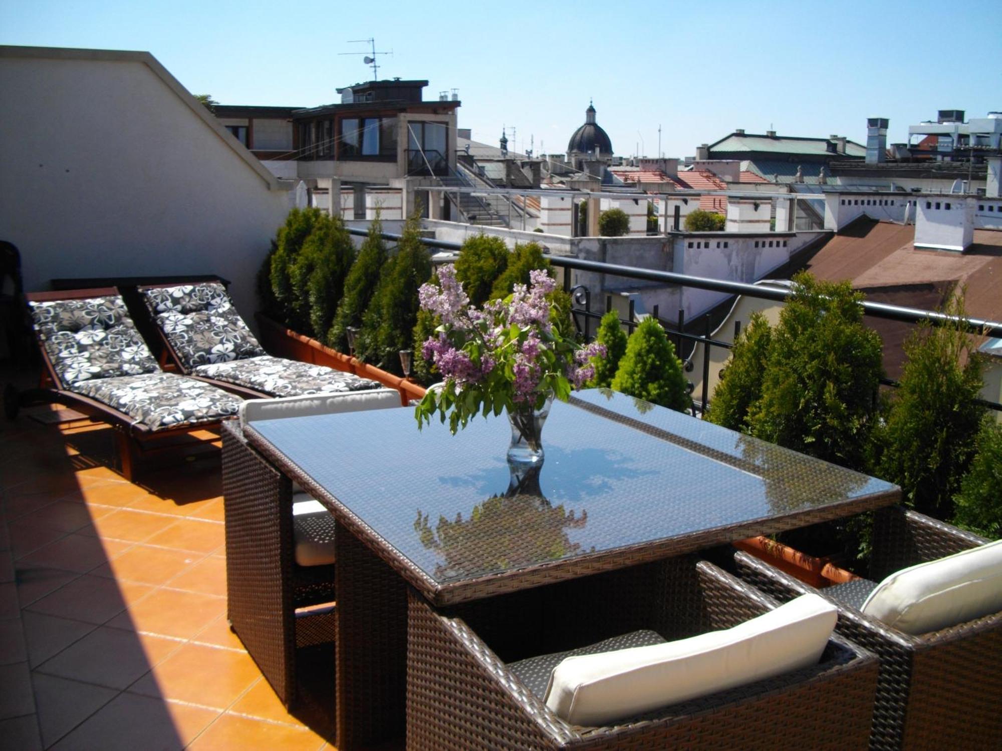 Apartament W Centrum - Duplex Penthouse In The Centre With Terrace And Air Conditioning Cracovia Exterior foto